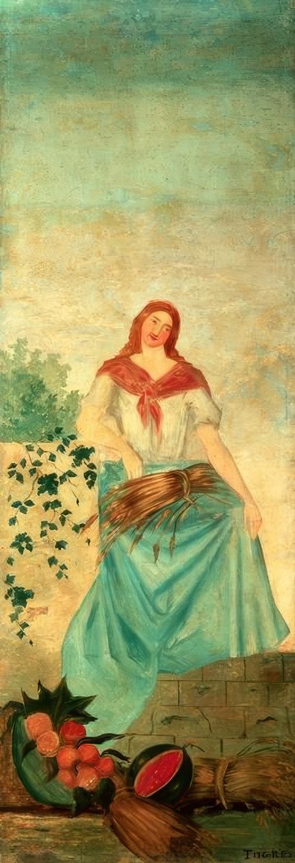 Paul Cézanne, The Summer / 1859-62 by Paul Cézanne