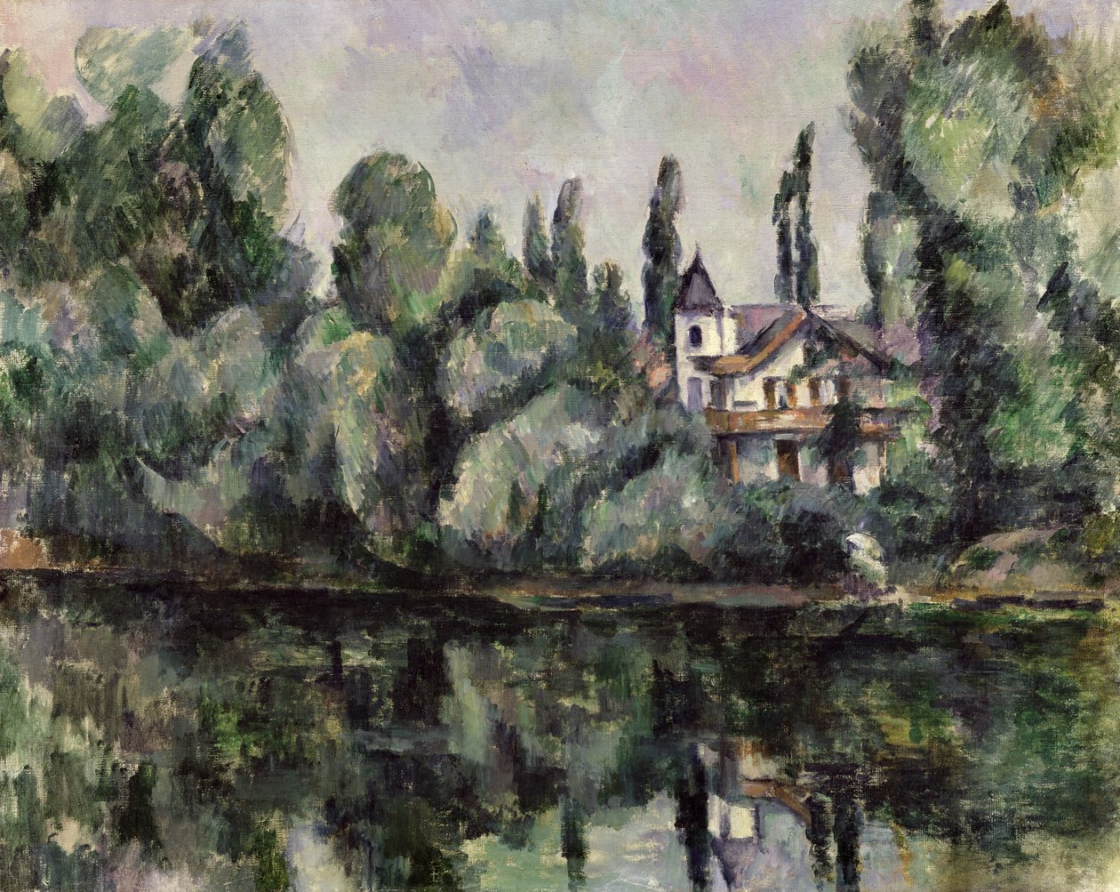 The Banks of the Marne, 1888 by Paul Cézanne