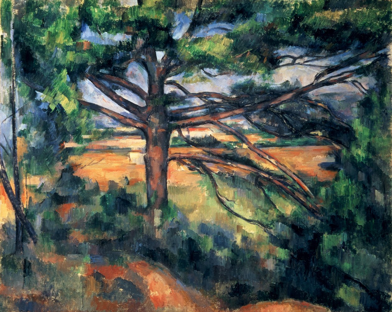 The Large Pine, 1895-97 by Paul Cézanne
