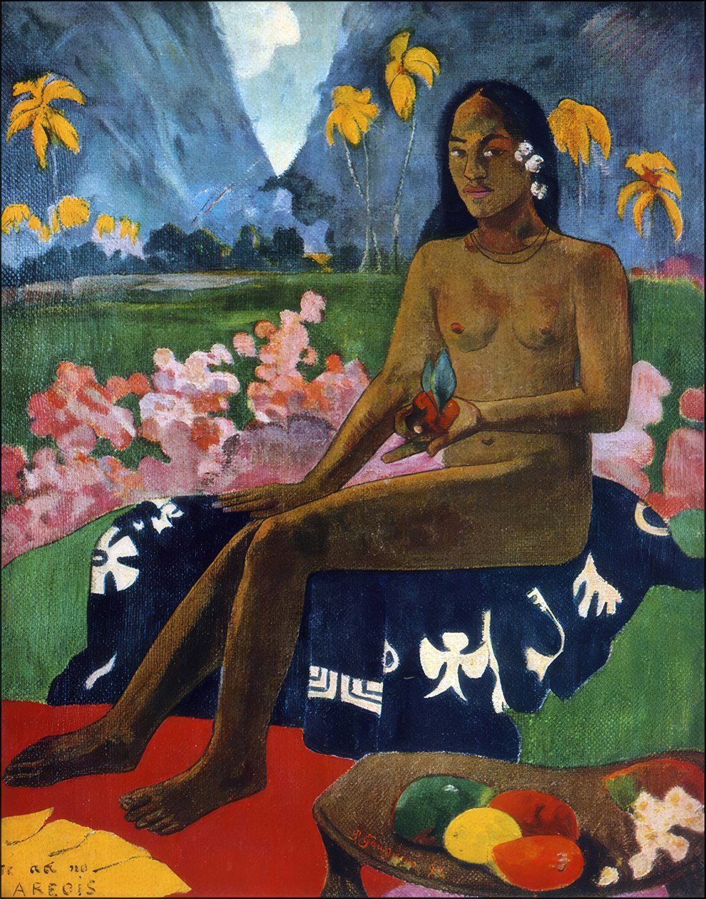 Tahiti: The Seed of the Areoi, Paul Gauguin (1892) by Paul Gauguin