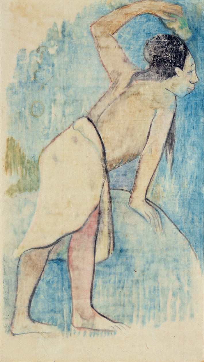 Tahitian, 1893 by Paul Gauguin