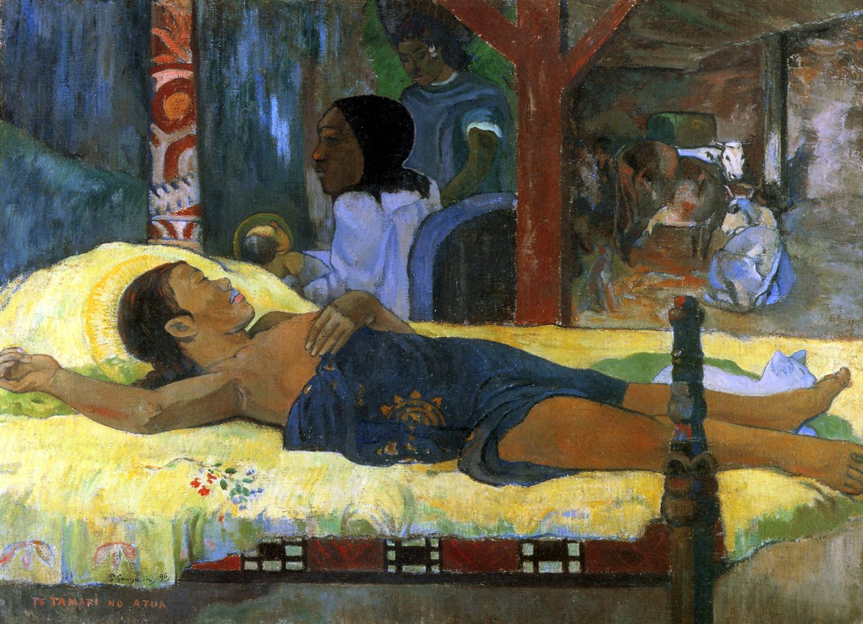 The Birth of Christ by Paul Gauguin
