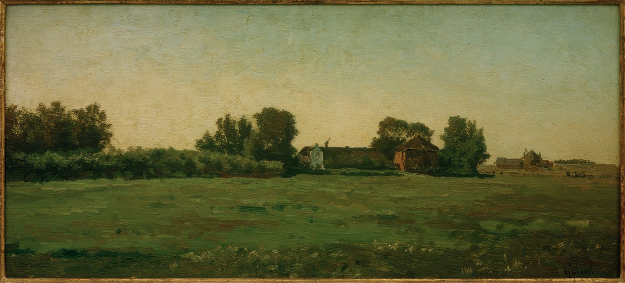 Landscape with Farmhouses by Paul Joseph Constantin Gabriel