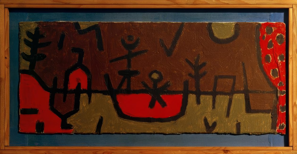 Pond in the Park by Paul Klee