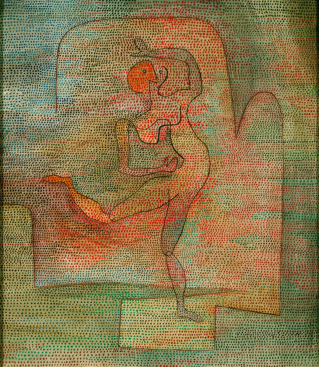Dancer by Paul Klee