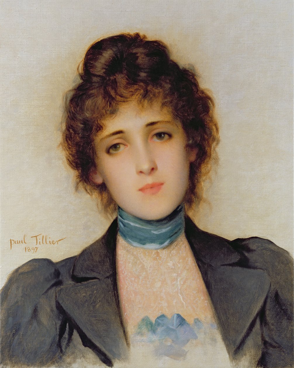 Portrait of a Woman, 1897 by Paul Prosper Tillier