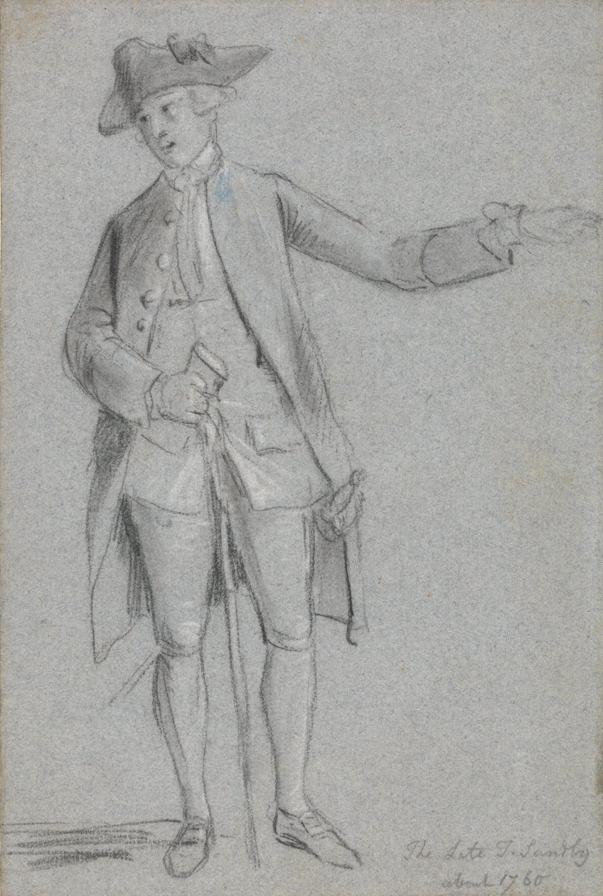 Portrait of Thomas Sandby, R.A., the Artist