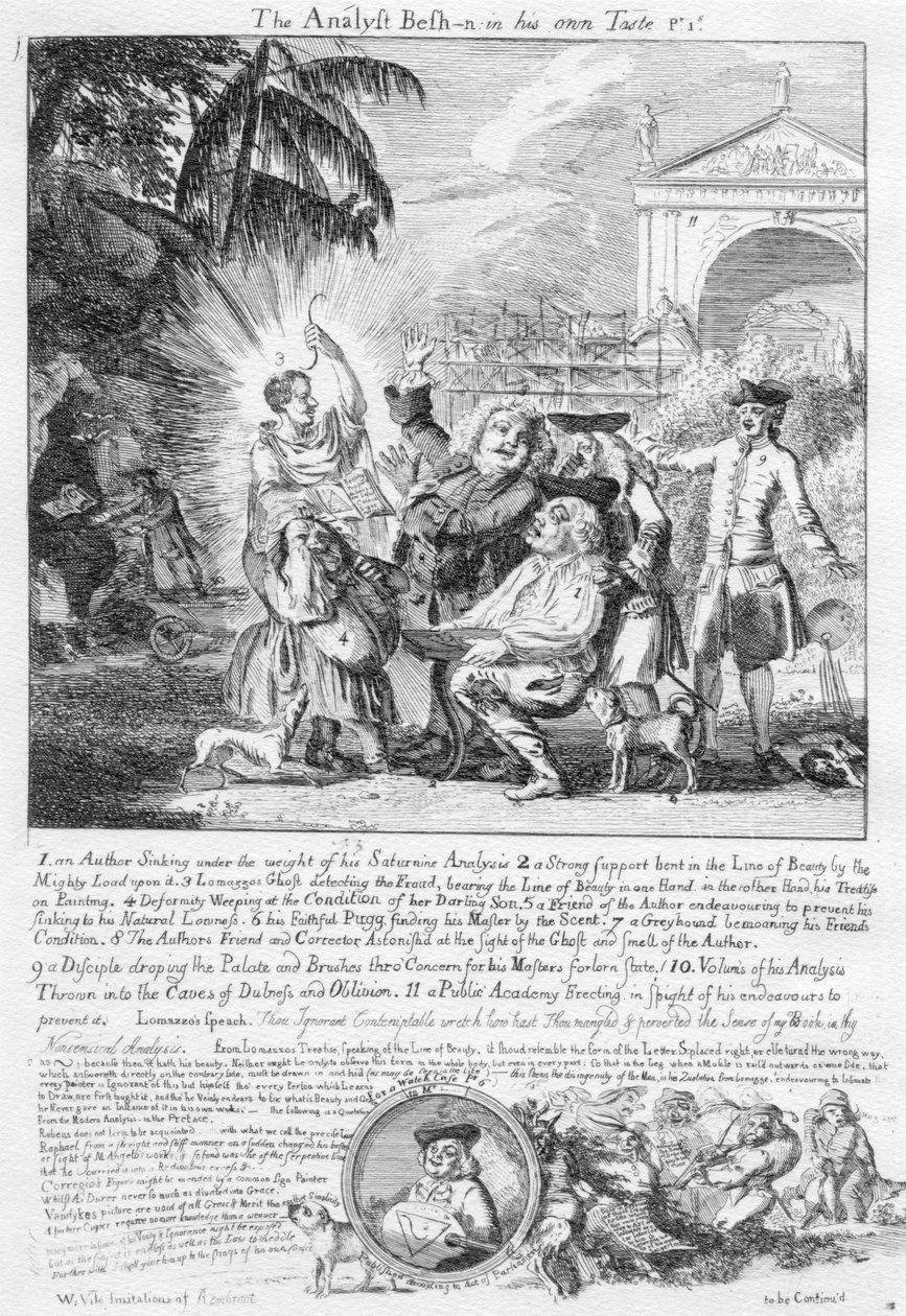 The Analyst Besh-n in His Own Taste Pr.1s[hilling], 1753 by Paul Sandby