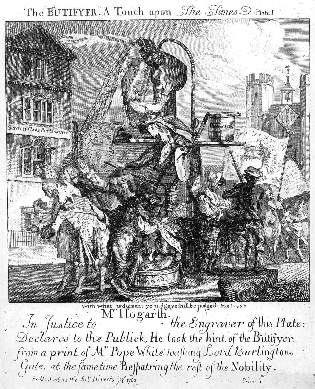 The Butifyer, A Touch upon The Times by Paul Sandby