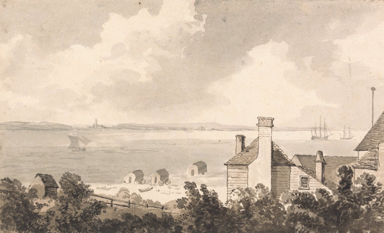 West Cowes, Isle of Wight by Paul Sandby