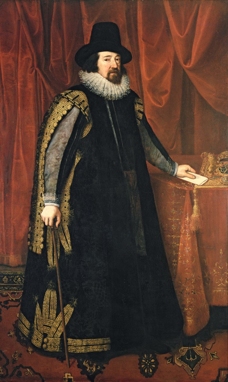 Sir Francis Bacon, Baron Verulam of Verulam, Viscount St. Albans by Paul van Somer