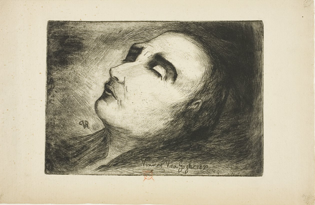 Vincent van Gogh on His Deathbed by Paul (1828 1909) Gachet