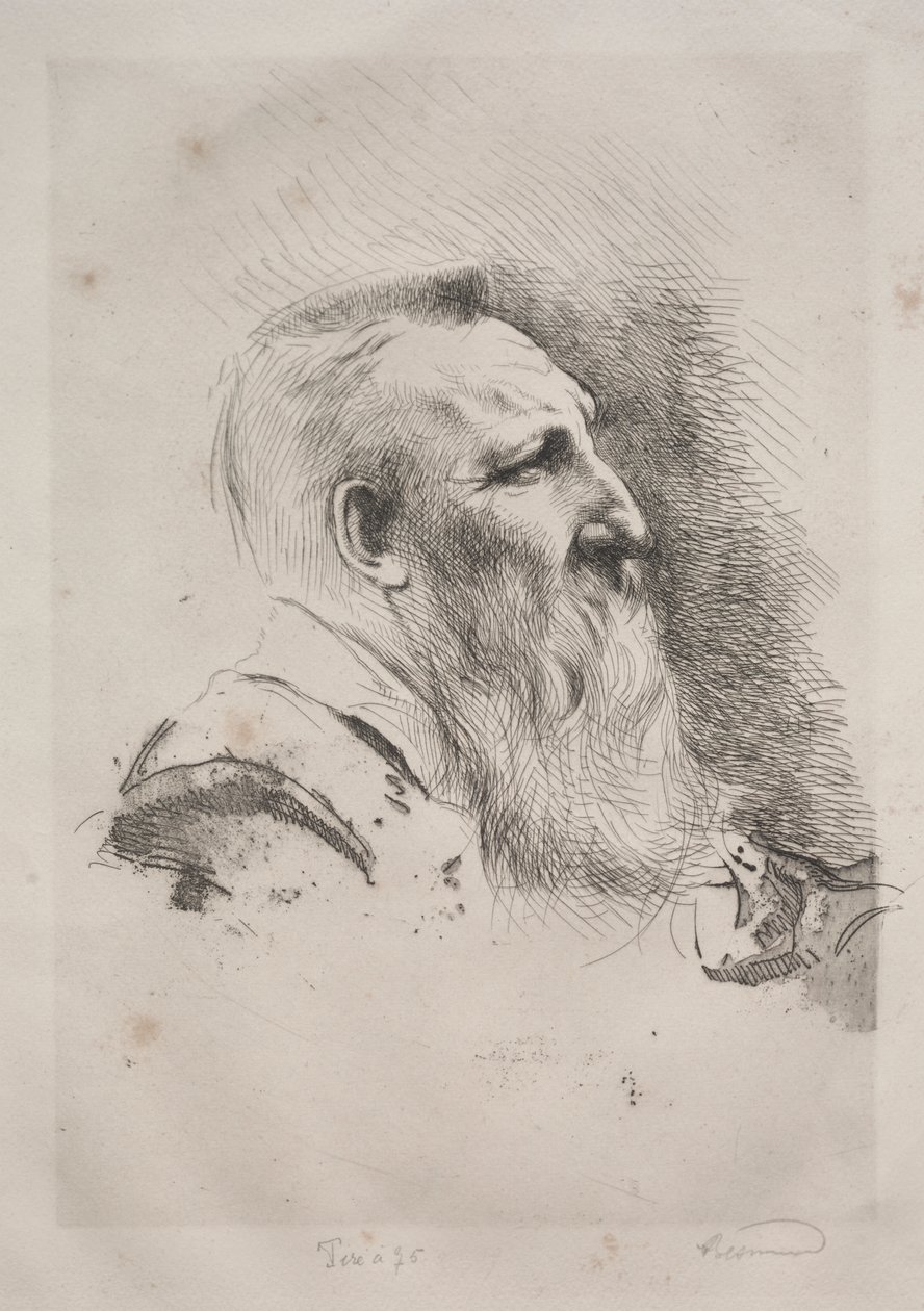Auguste Rodin by Paul Albert Besnard