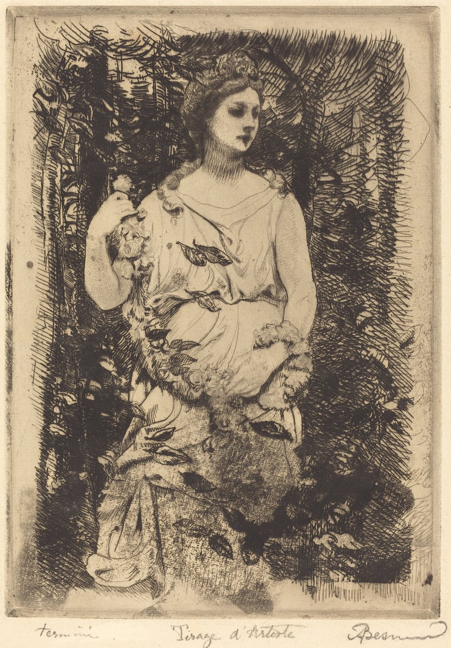 La Flore de le Gros by Paul Albert Besnard