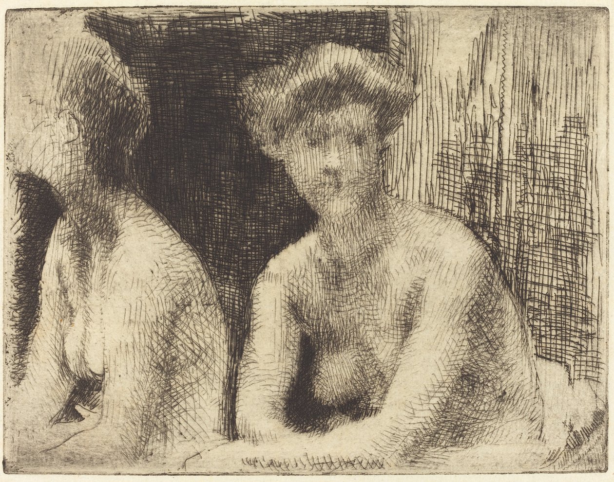 Nude Woman by a Looking Glass, 1889 by Paul Albert Besnard