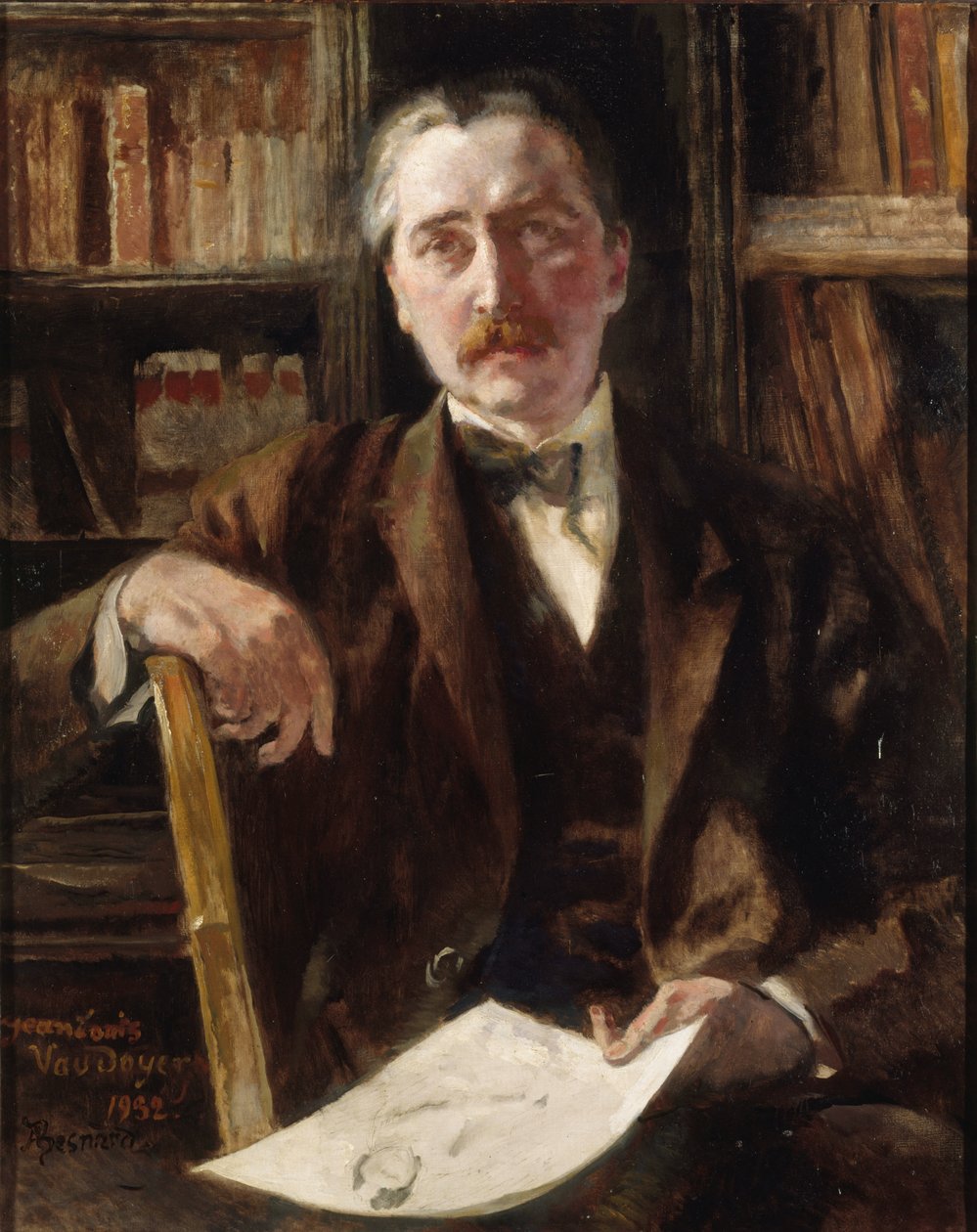 Portrait of Jean-Louis Vaudoyer by Paul Albert Besnard