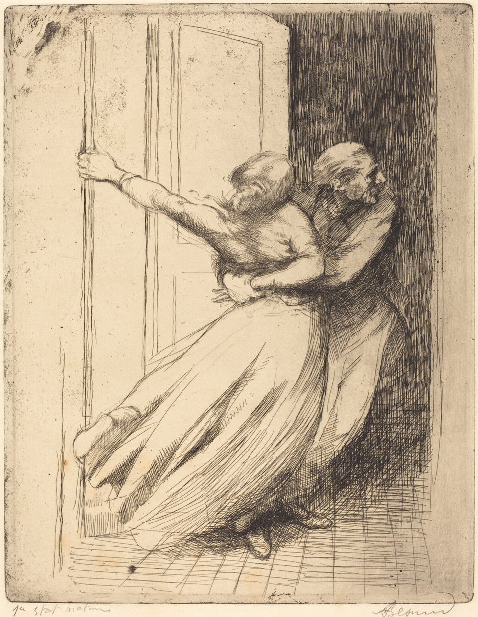 The Rape by Paul Albert Besnard: Premium art reproduction