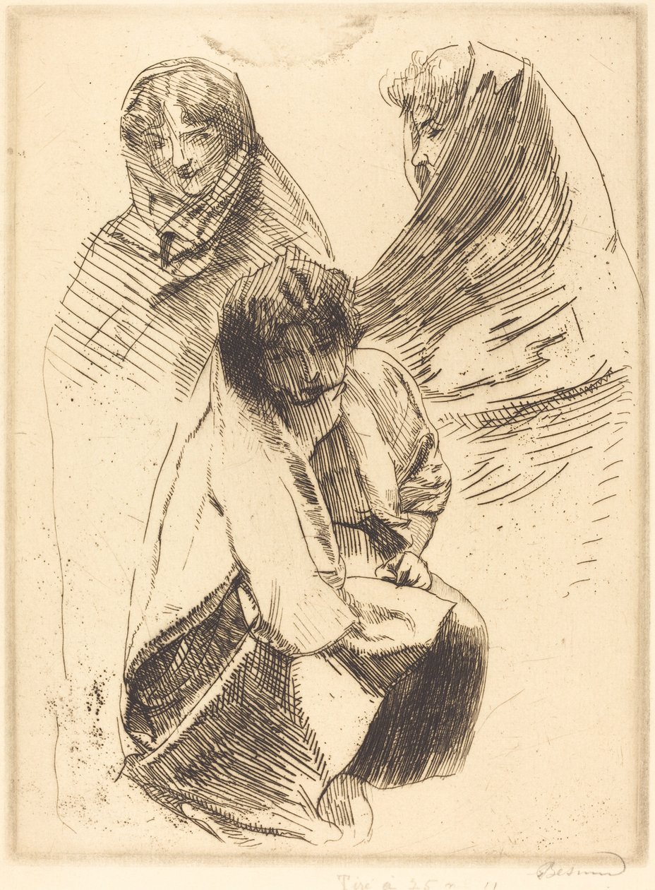 Three Veiled Women by Paul Albert Besnard