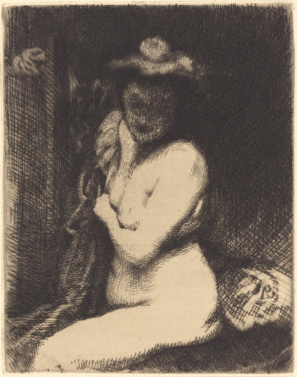 Woman at Her Toilette by Paul Albert Besnard