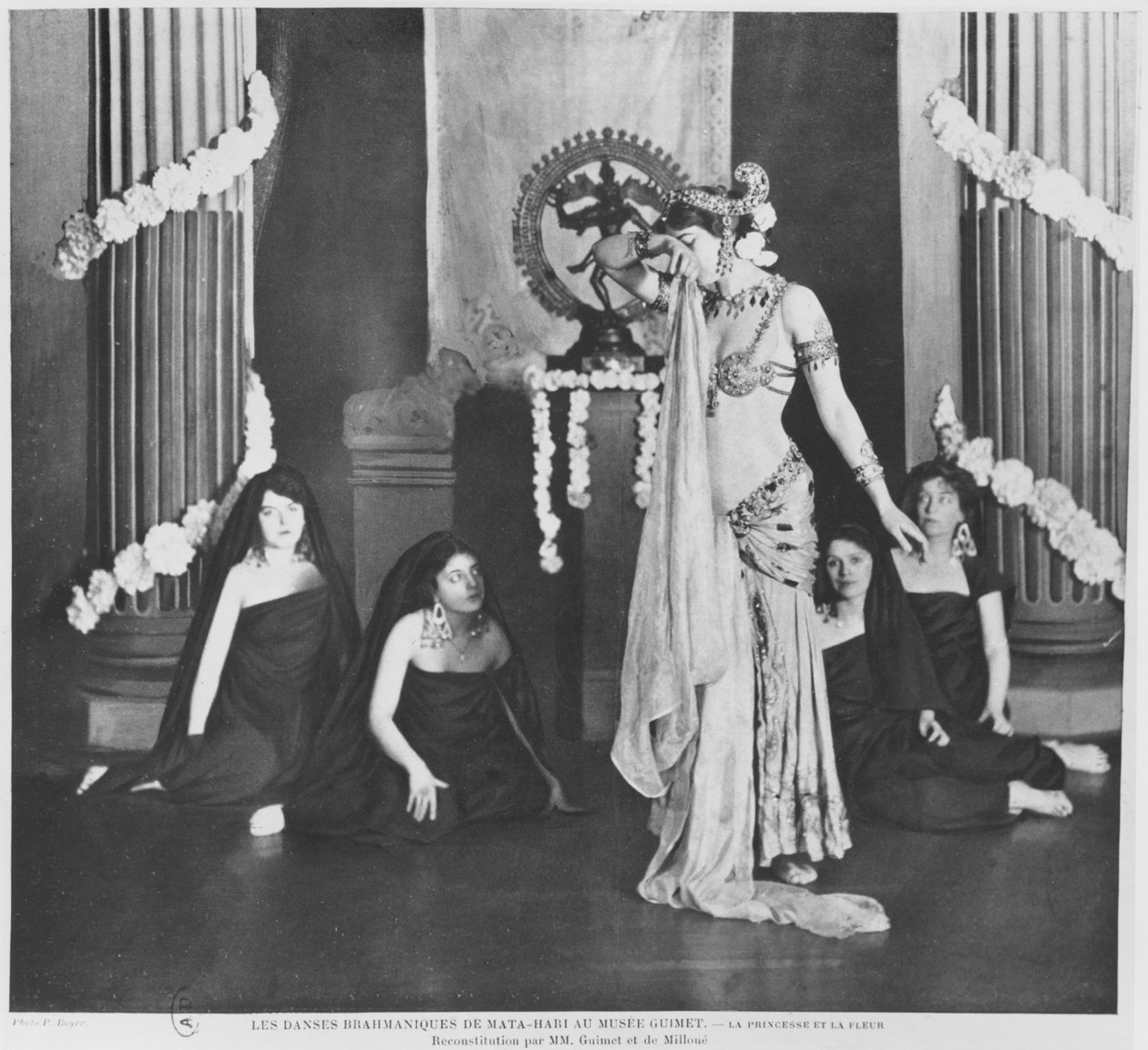 Mata Hari performing in Musee Guimet, Paris by Paul Boyer