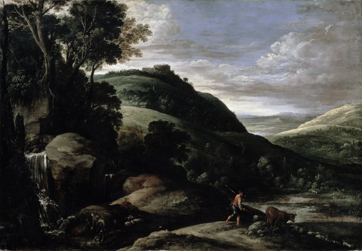 Hilly Landscape by Paul Bril