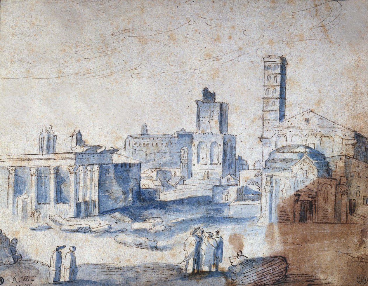 View of Rome by Paul Bril