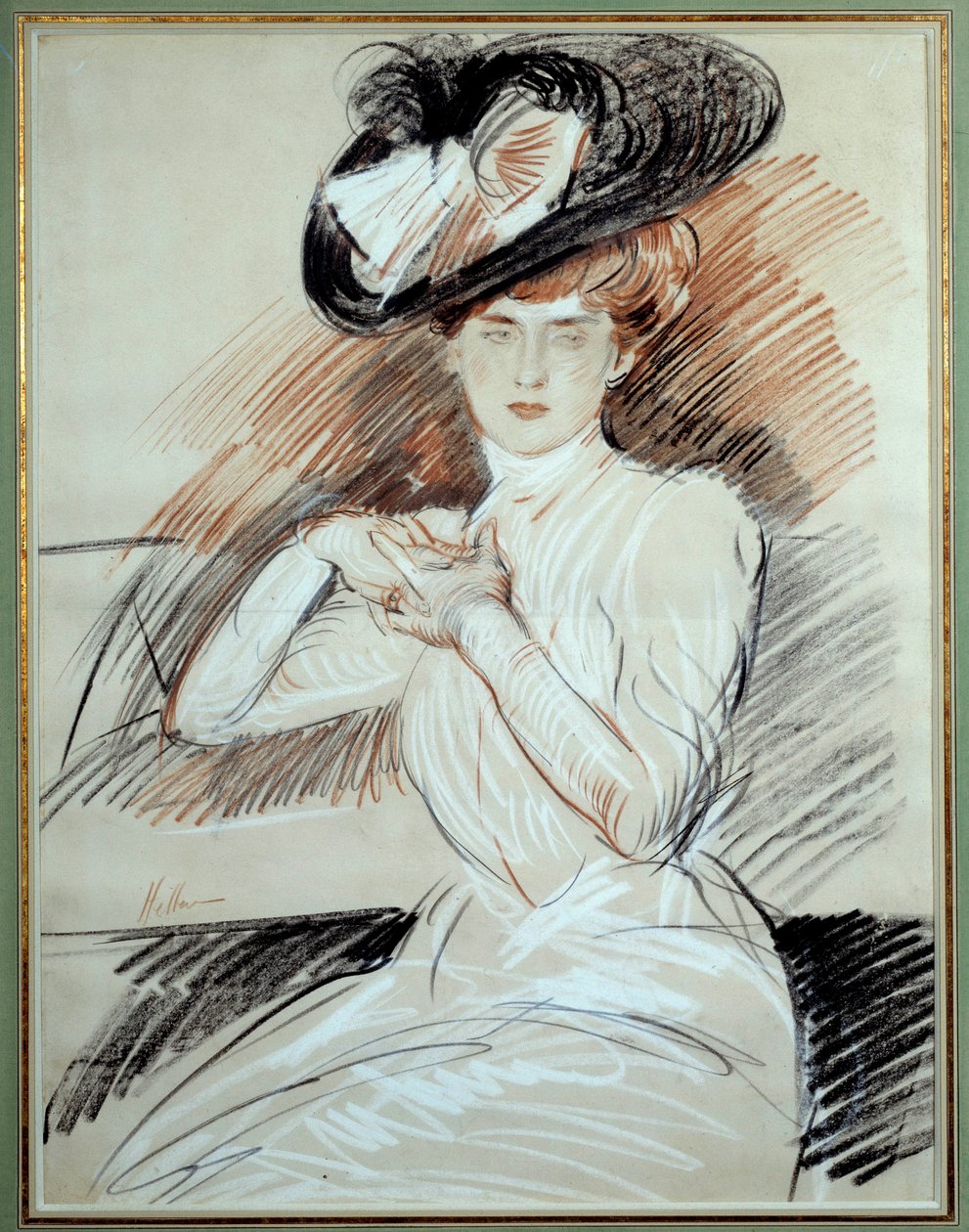 Madame Helleu by Paul Cesar Helleu