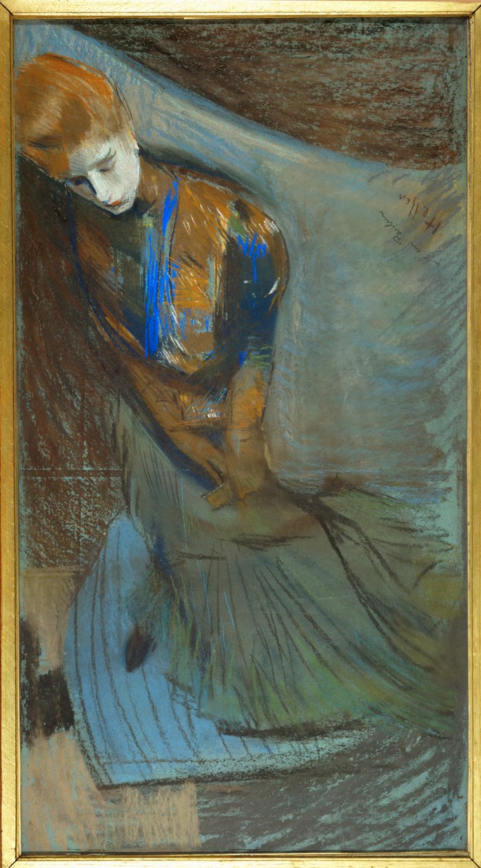 Mrs. Helleu Resting by Paul Cesar Helleu