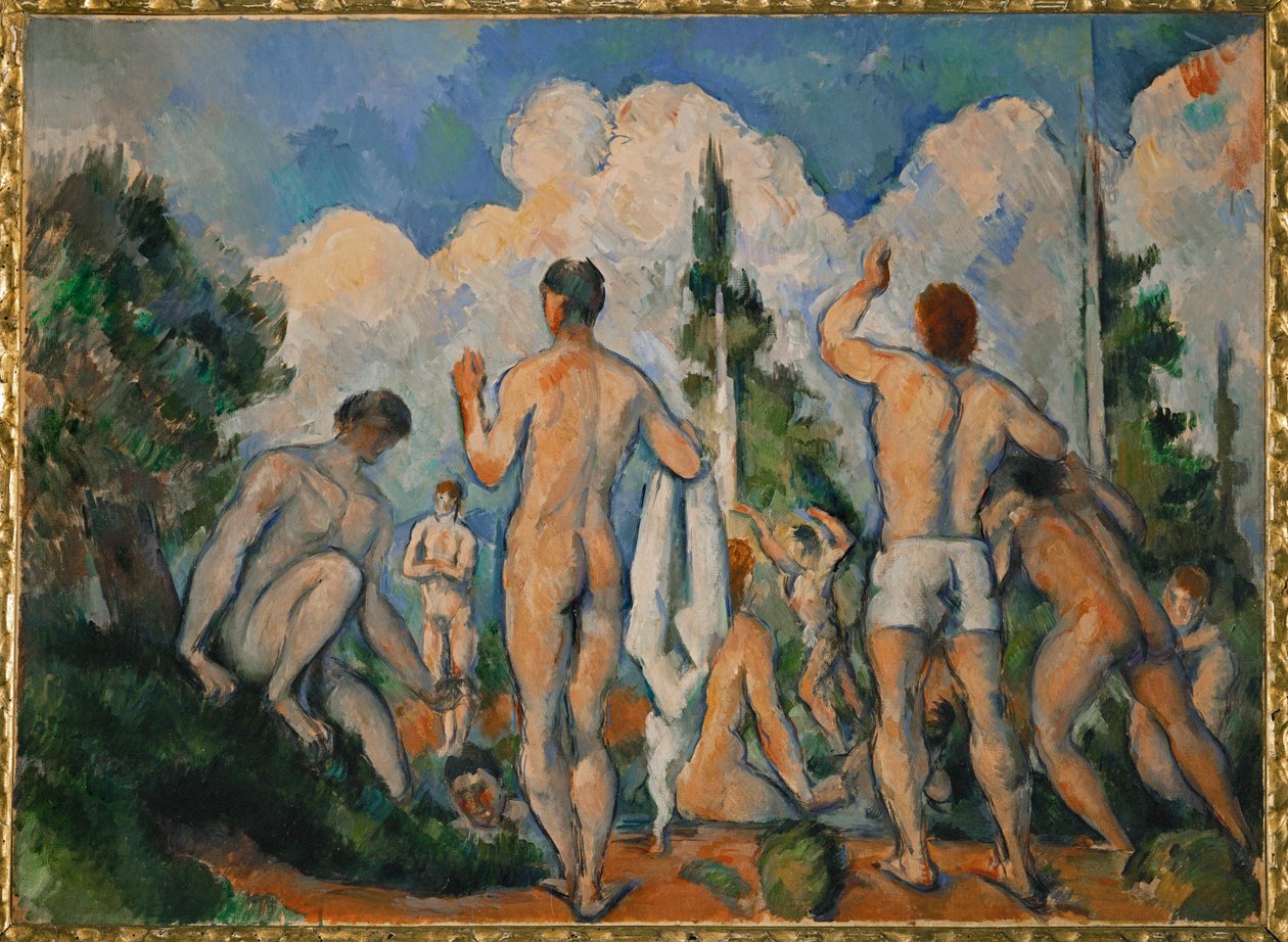 Bathers by Paul Cezanne