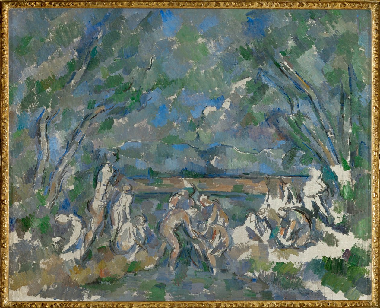 Bathers by Paul Cezanne