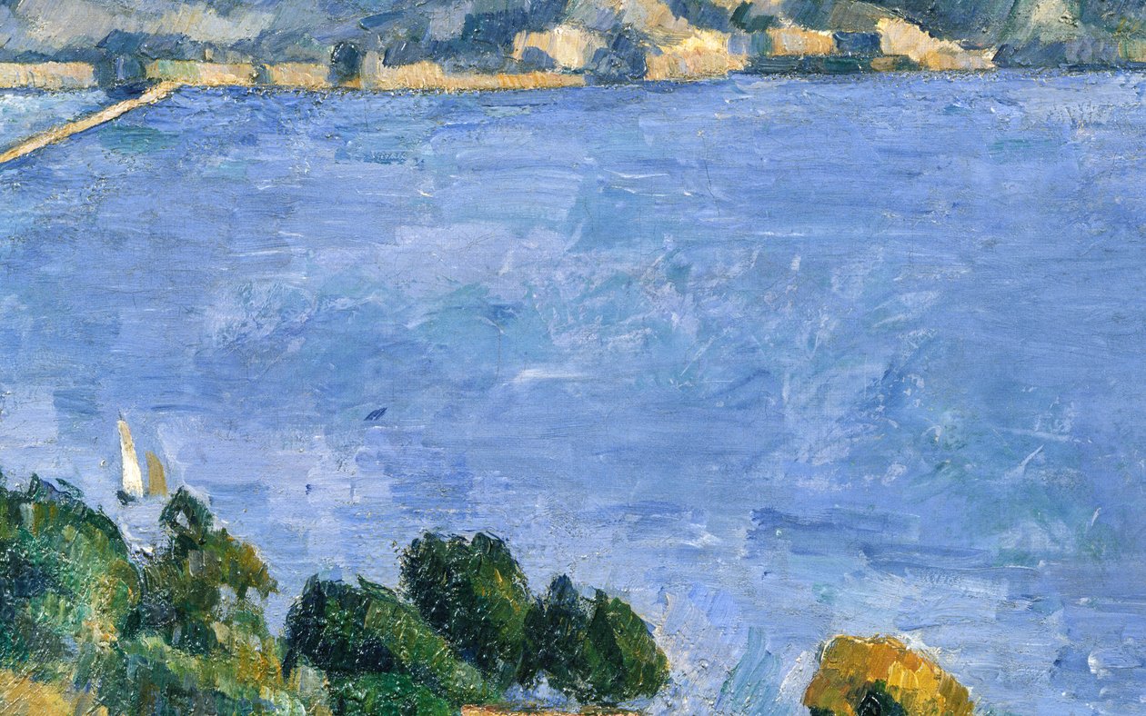 View of the Bay of Marseilles, c.1878-79 (detail) by Paul Cezanne