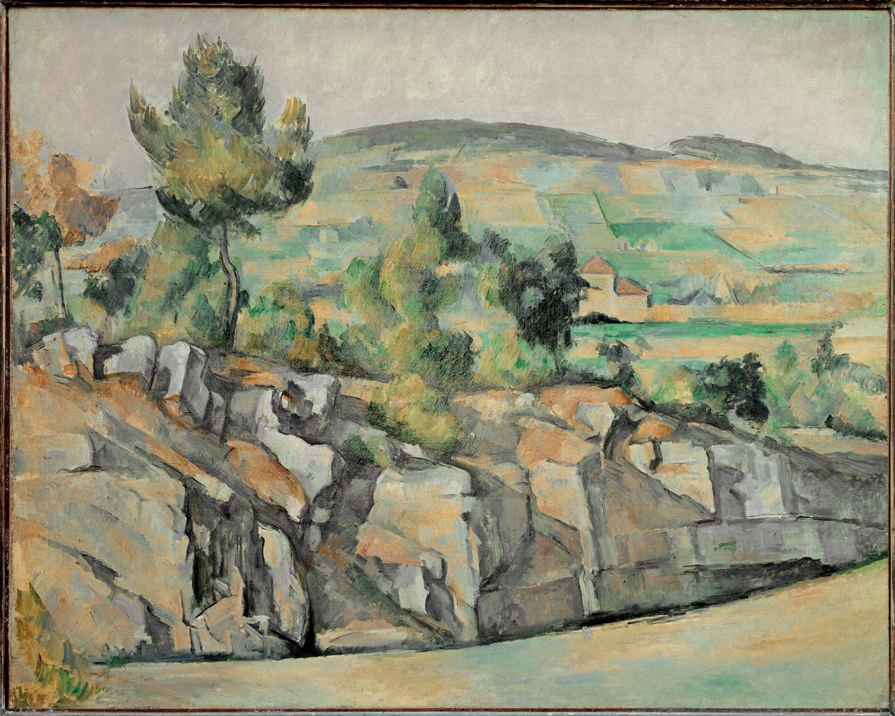 Hillside in Provence by Paul Cezanne