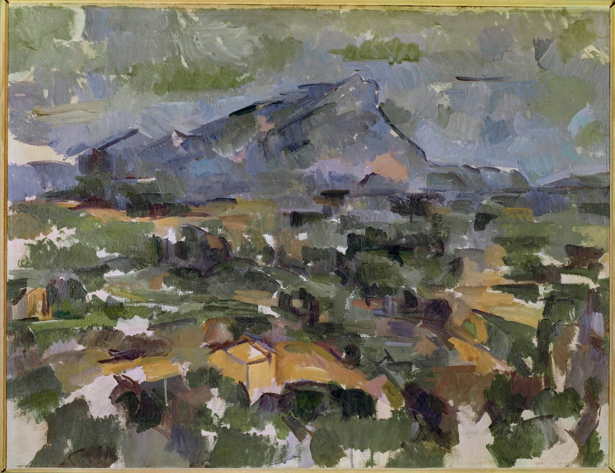 The Montagne Sainte-Victoire by Paul Cézanne