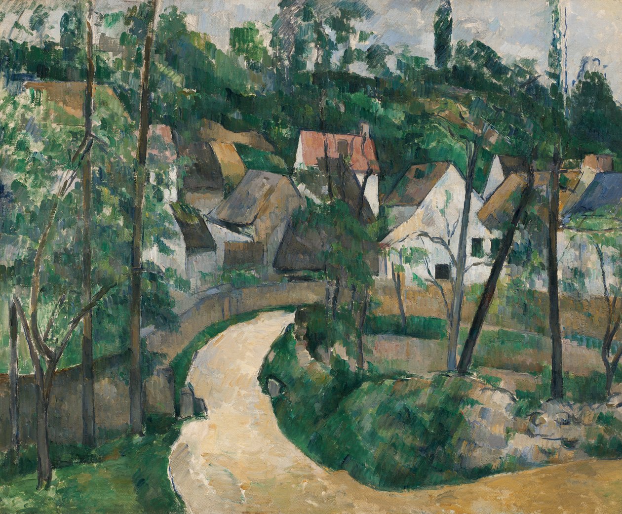 The Winding Road by Paul Cézanne