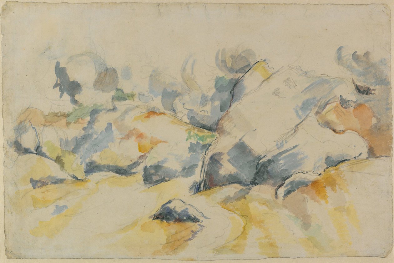Landscape by Paul Cézanne