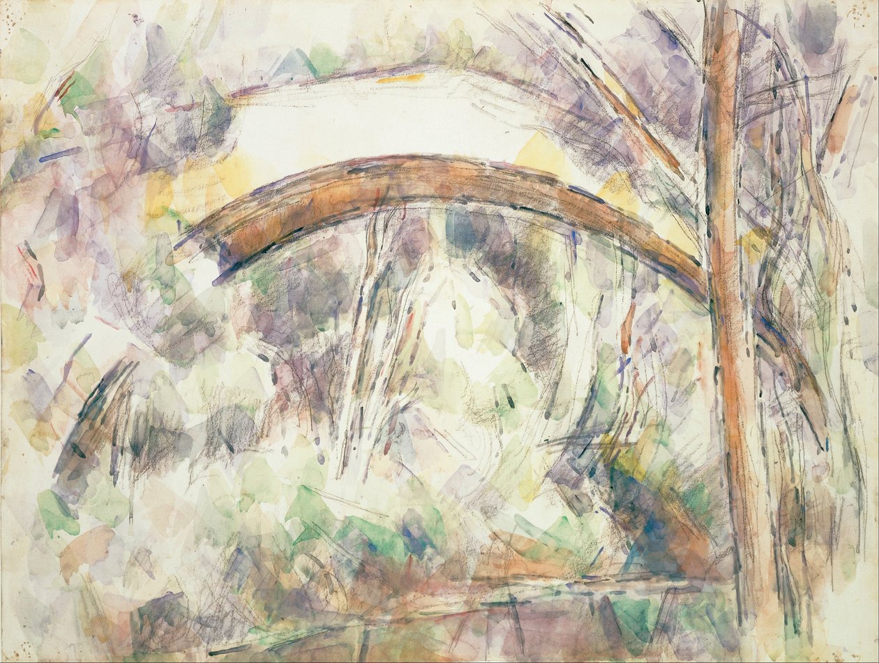 The Bridge of the Three Sautets by Paul Cézanne