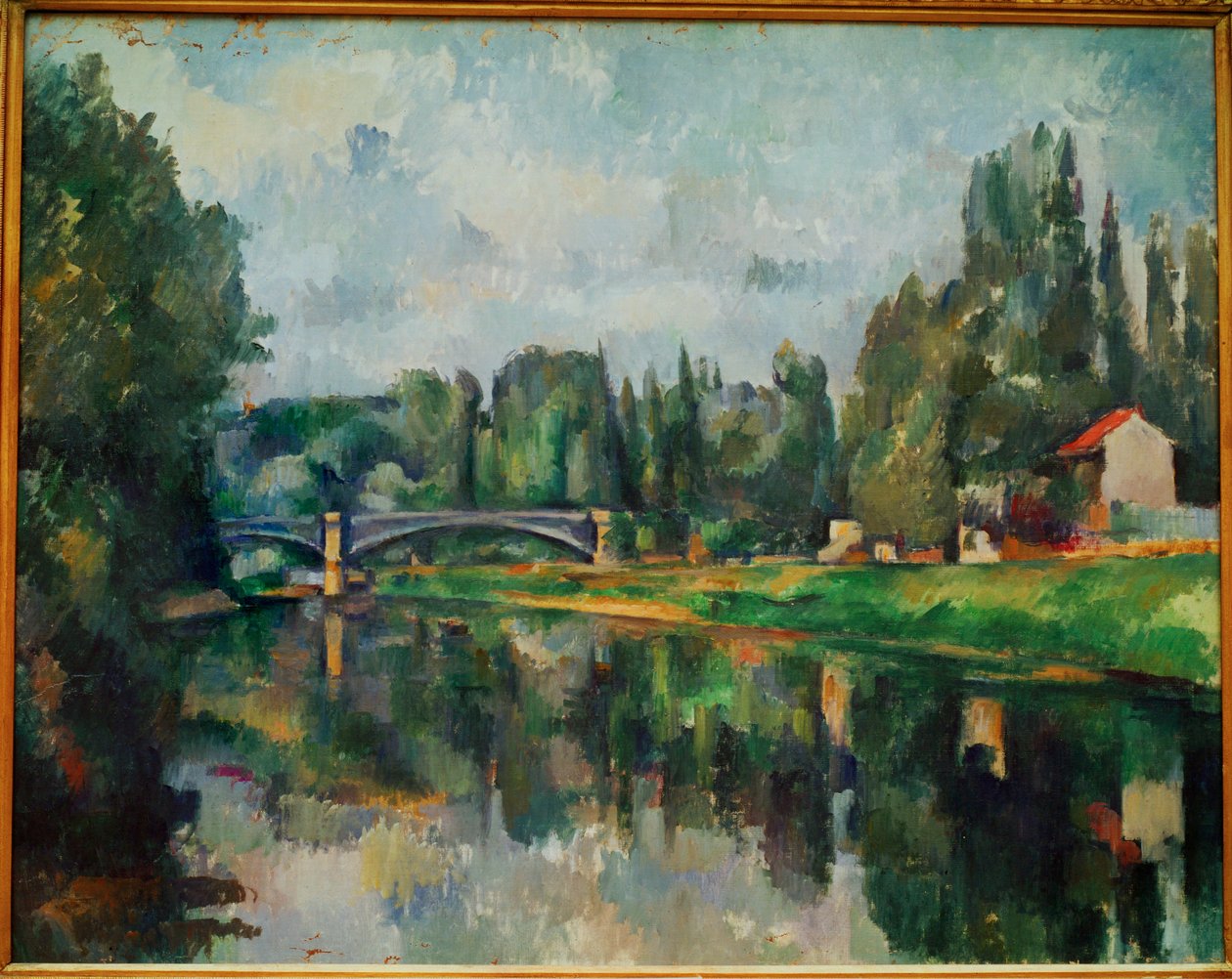 The Bridge over the Marne at Creteil by Paul Cezanne