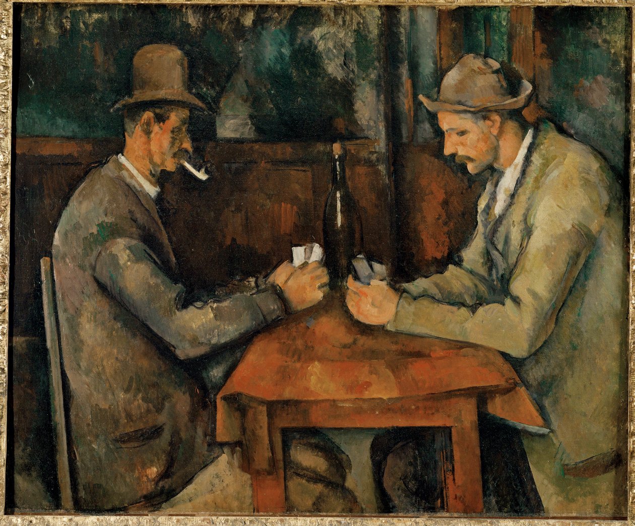 The Card Players by Paul Cézanne