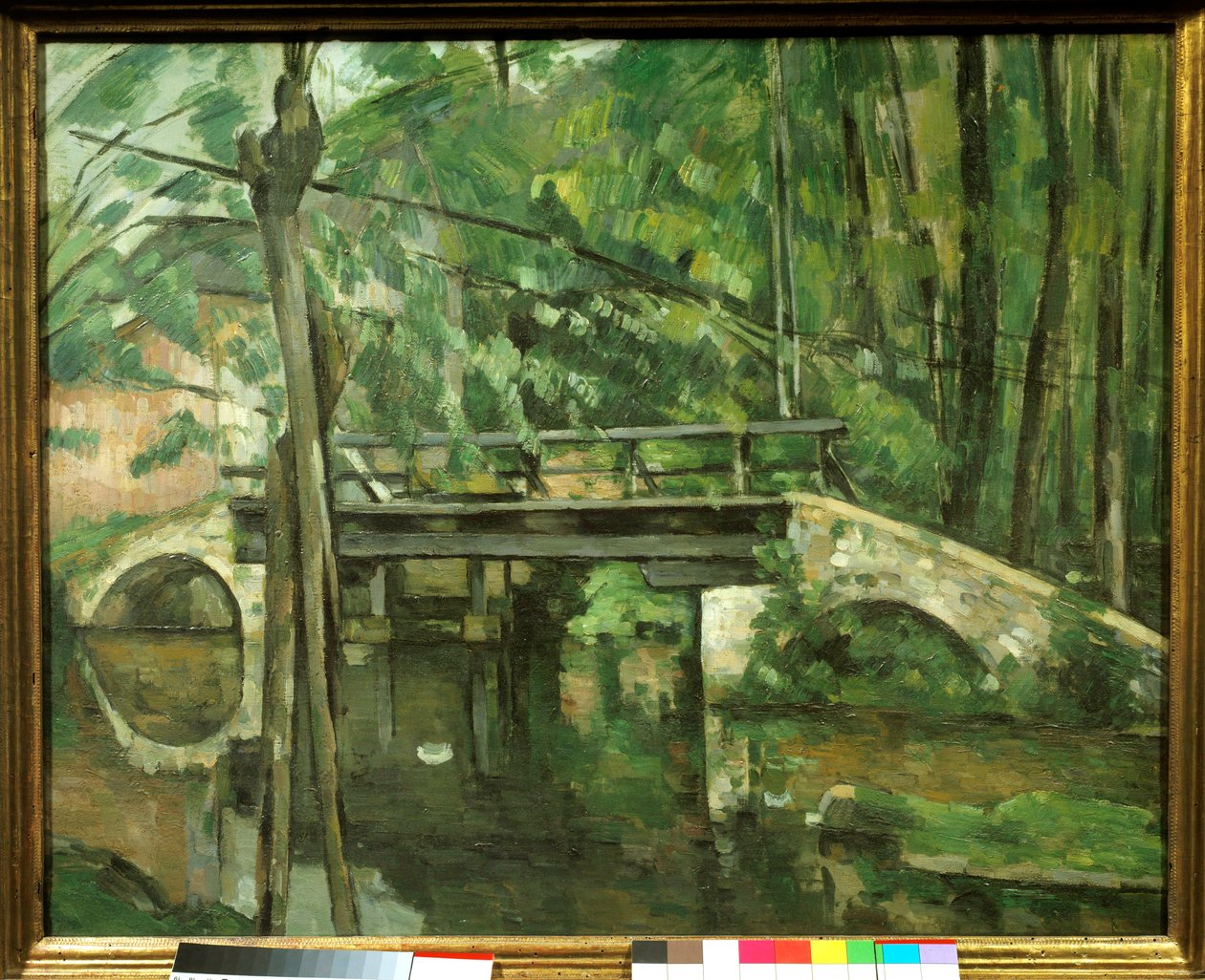 Maincy Bridge by Paul Cézanne
