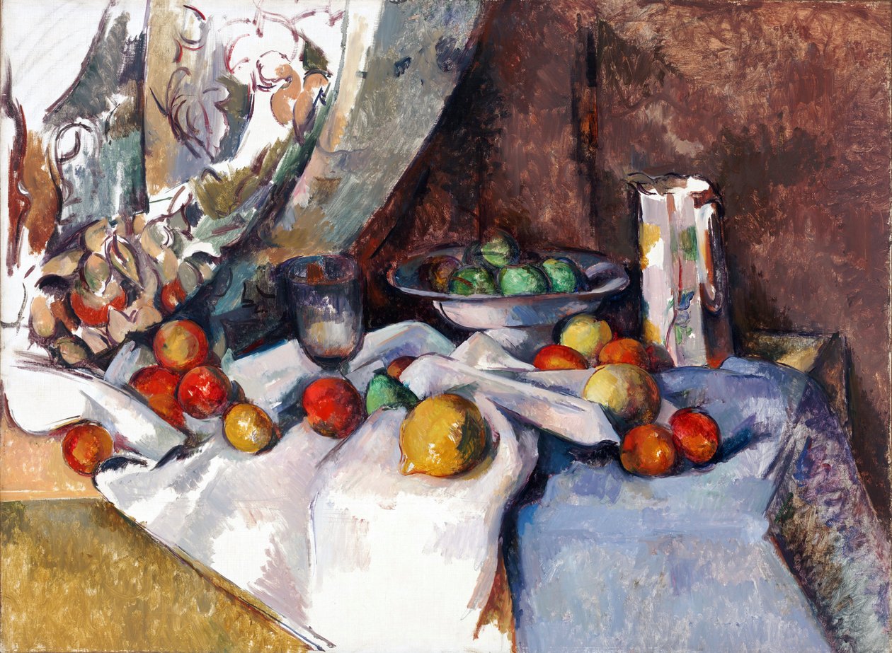 Still Life with Apples by Paul Cézanne