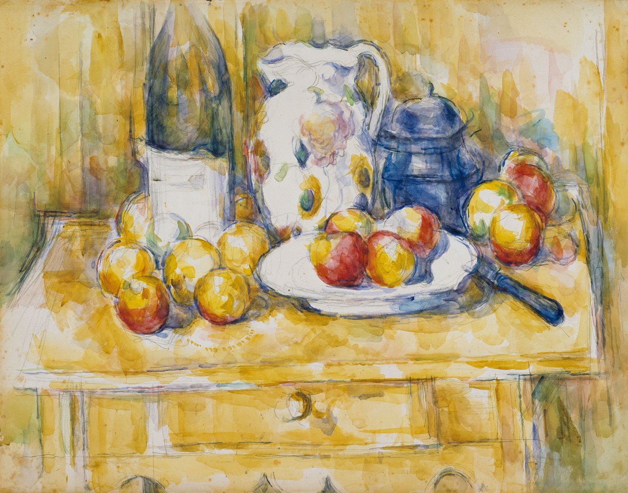 Paul Cezanne Still Life With Apples Paul Cezanne : Still Life With