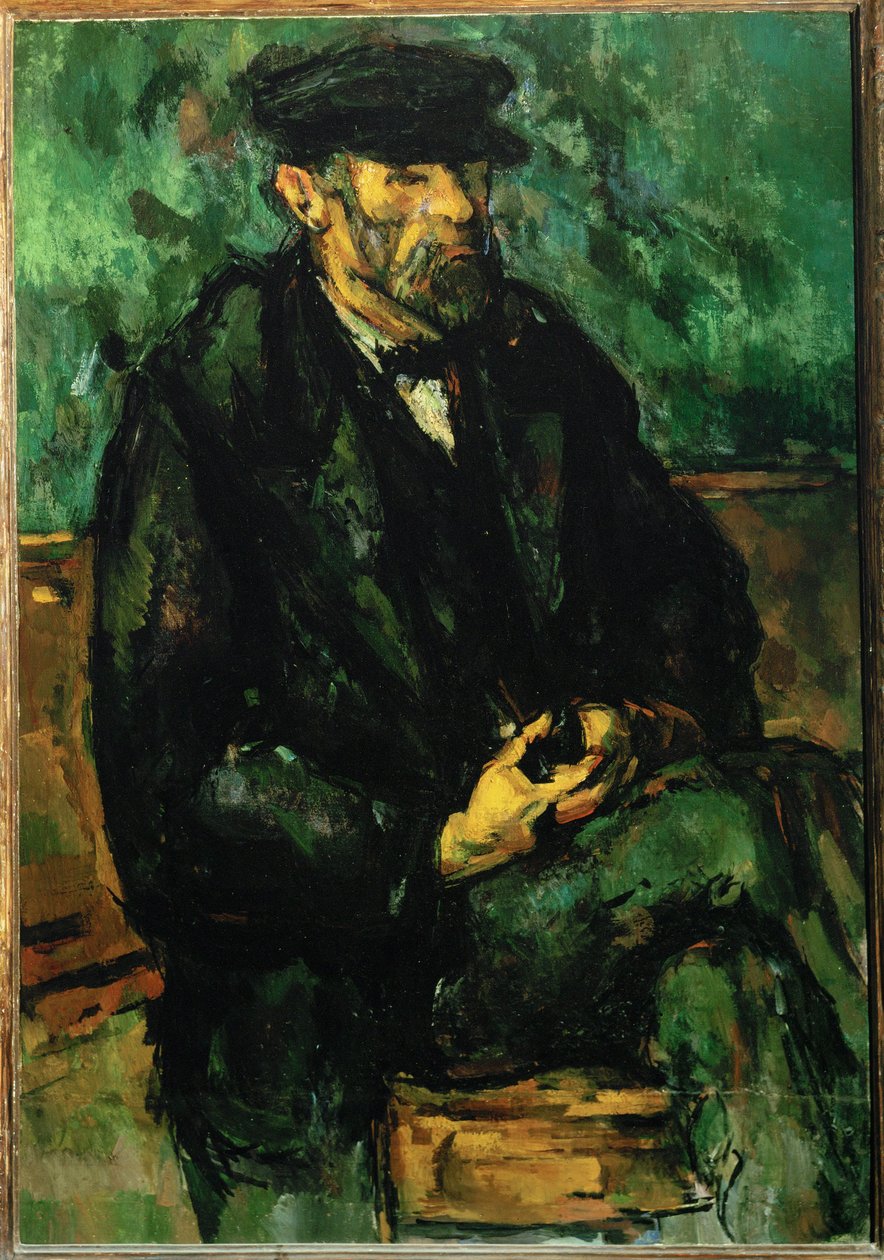The mariner by Paul Cezanne