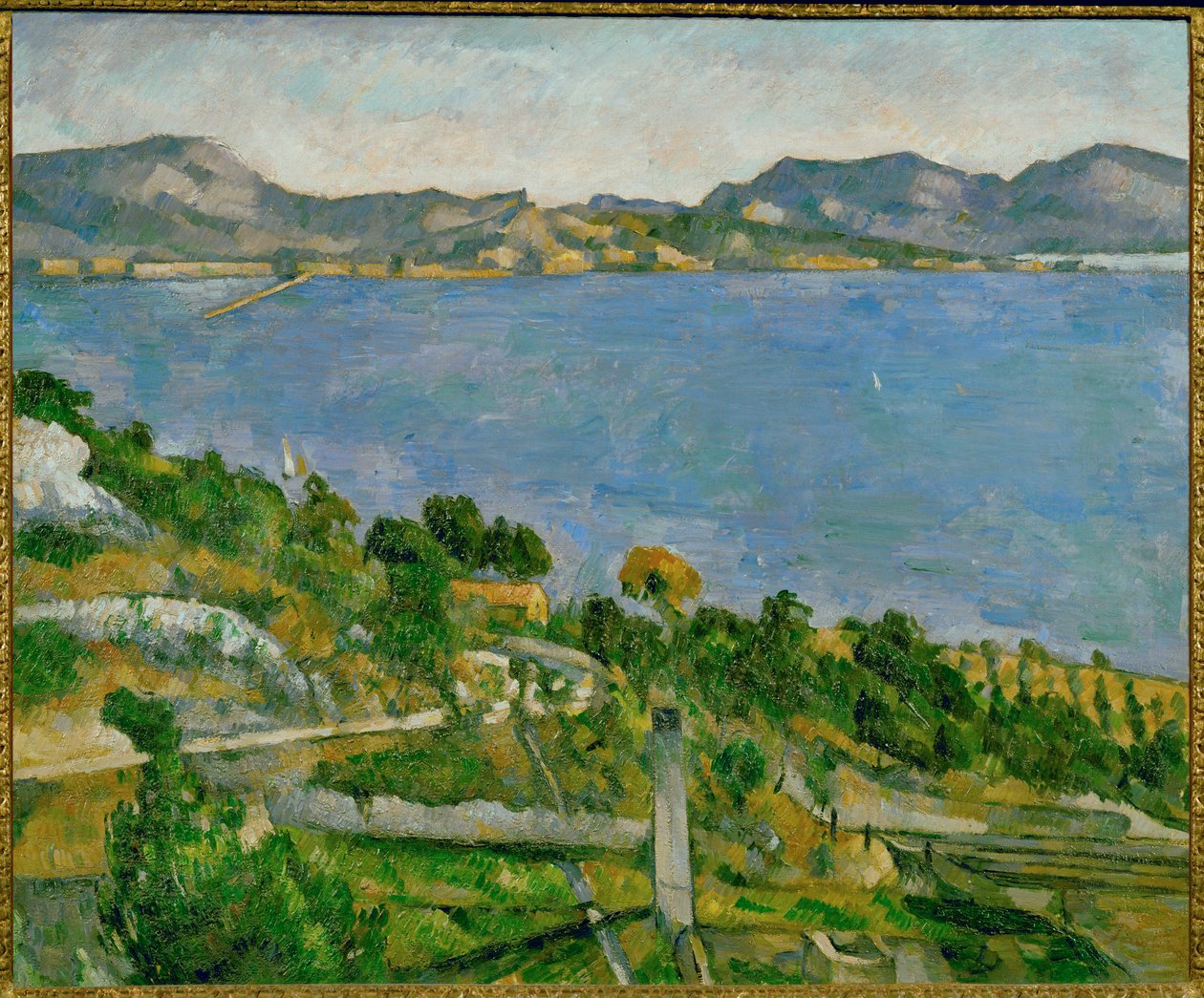 View of the Gulf of Marseille by Paul Cezanne