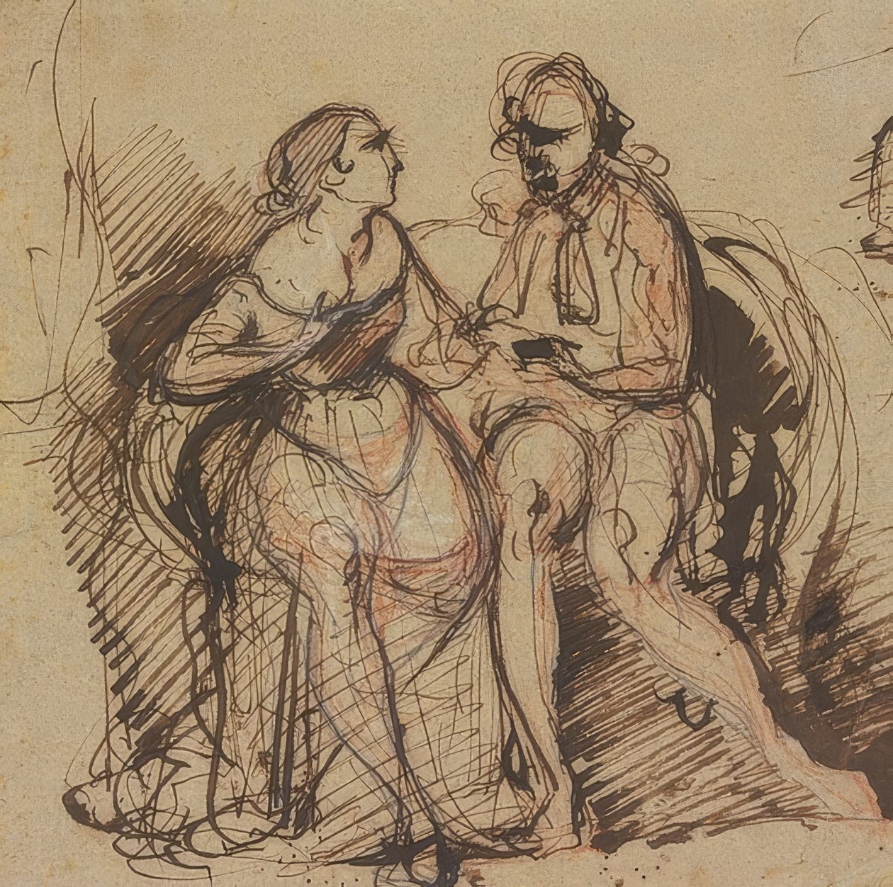 Ball Break. (undated) by Paul Cézanne