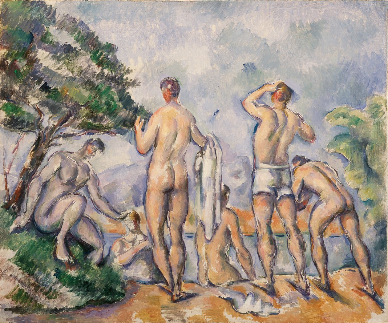 Bathers by Paul Cézanne