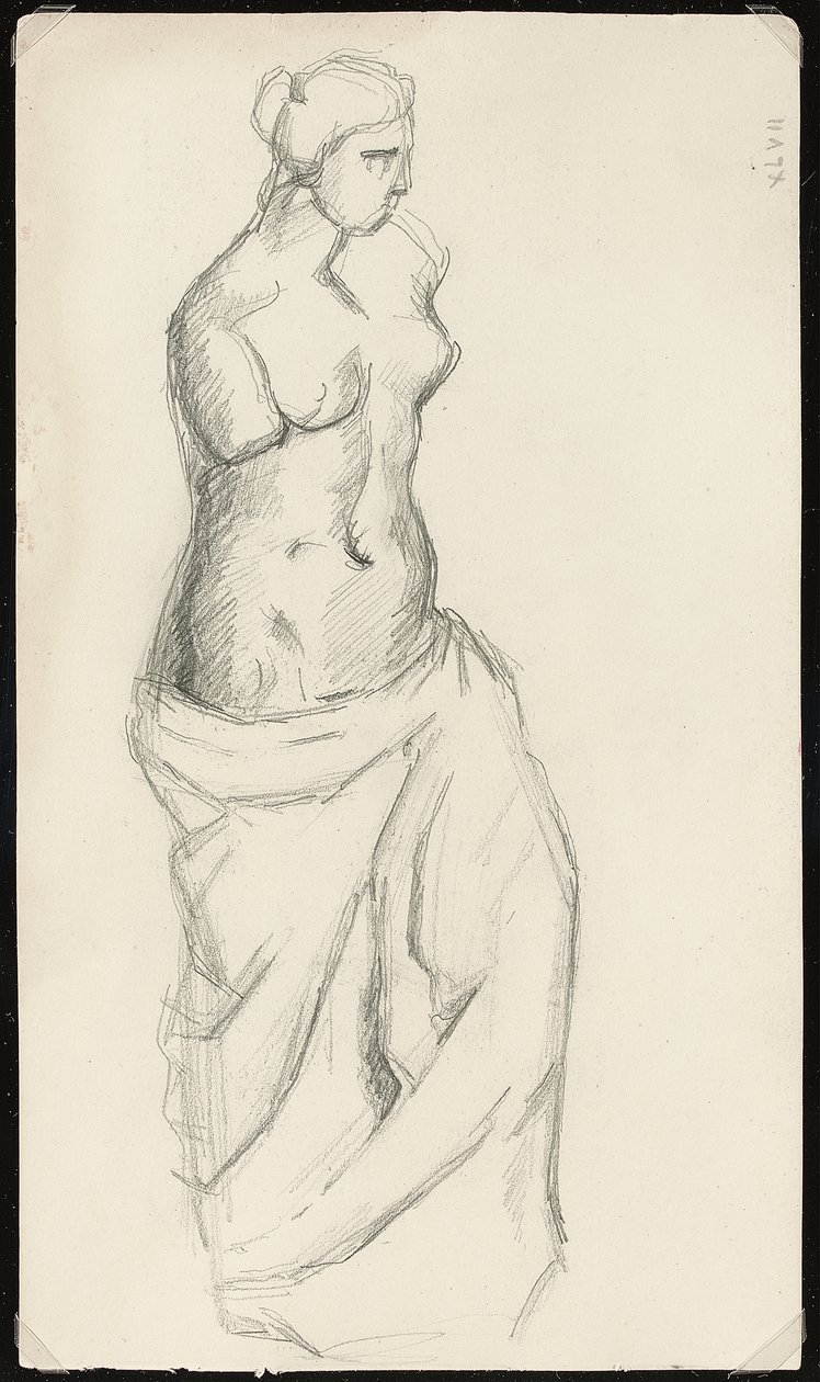 Venus de Milo, c.1872-73 by Paul Cézanne