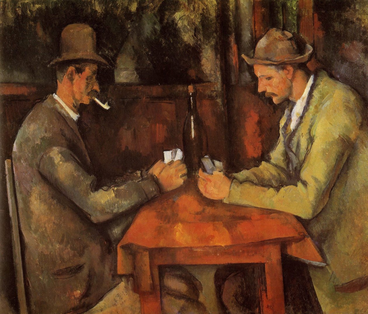 The Card Players by Paul Cézanne
