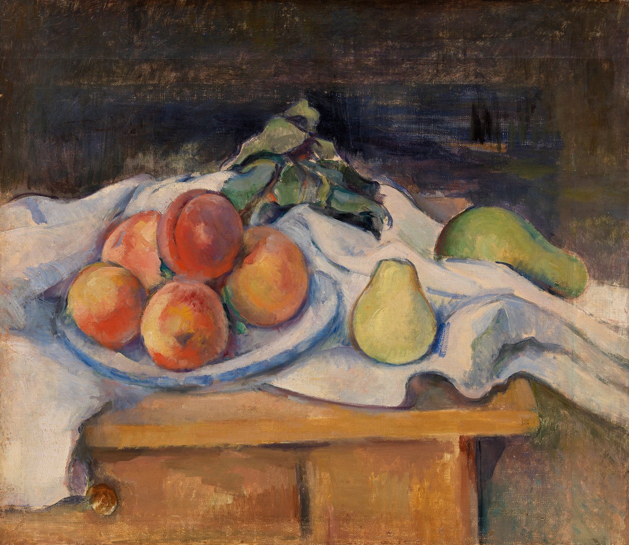 Fruit on a Table by Paul Cézanne