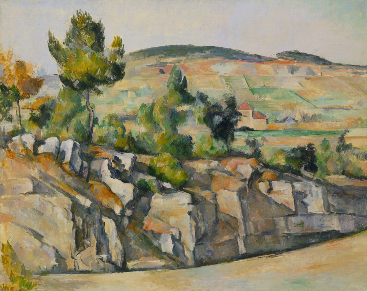 Hillside in Provence, c.1886-90 by Paul Cézanne