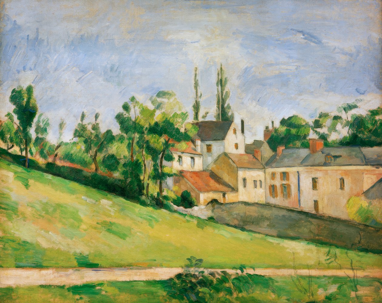 The Road Ascending – The Path that Climbs by Paul Cézanne